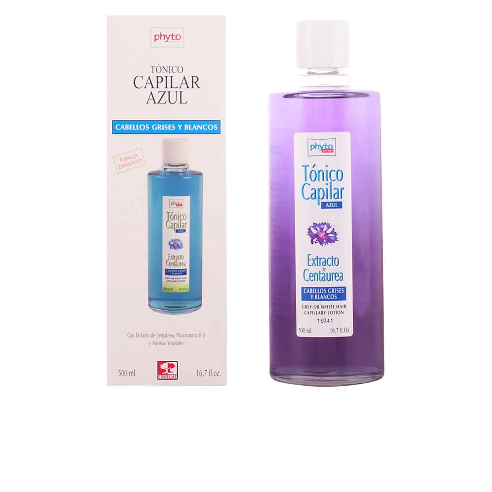8414152410051 Luxana Phyto Nature Blue Capillary Lotion Grey Or White Hair 500ml – Image 1