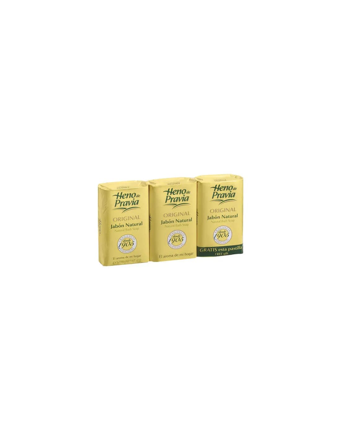 8410225556237 Heno De Pravia Original Jabón Natural Pack 2 X 115g – Image 1