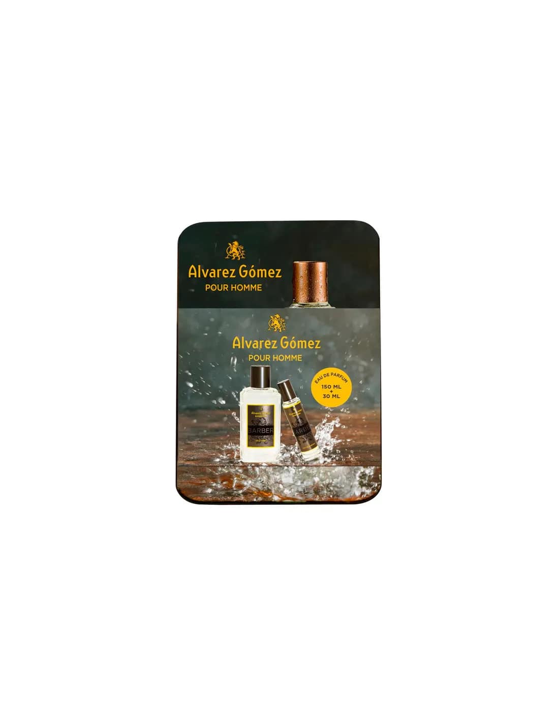 8422385700245 Alvarez Gómez Alv Gomez Barberia Edp Spray 150ml Set Lata – Image 1