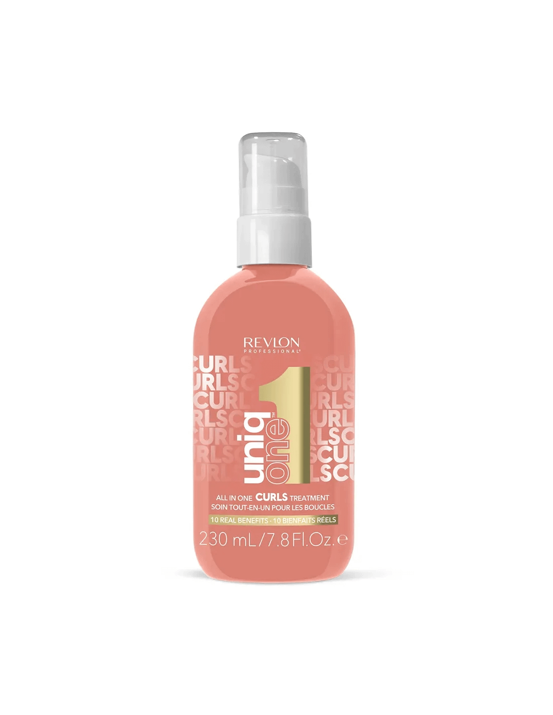 8432225137506 Revlon Uniq One Serum Spray 230ml Curls – Image 1