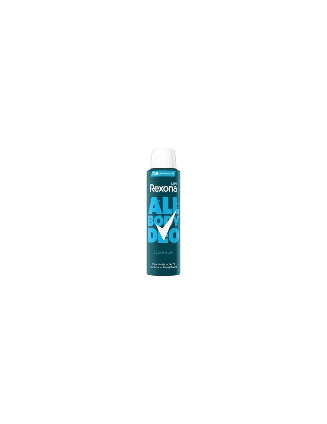 8720181669712 Rexona Ocean Rush Men Para Todo El Cuerpo Desodorante Spray 150ml – Image 1