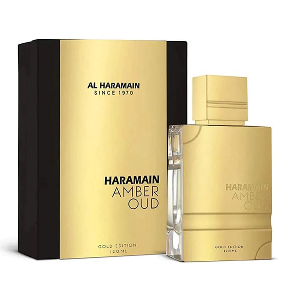 6291100130498 Al Haramain Amber Oud Gold Edition Ep 120 Vp Unisex Distribuidor – Image 1
