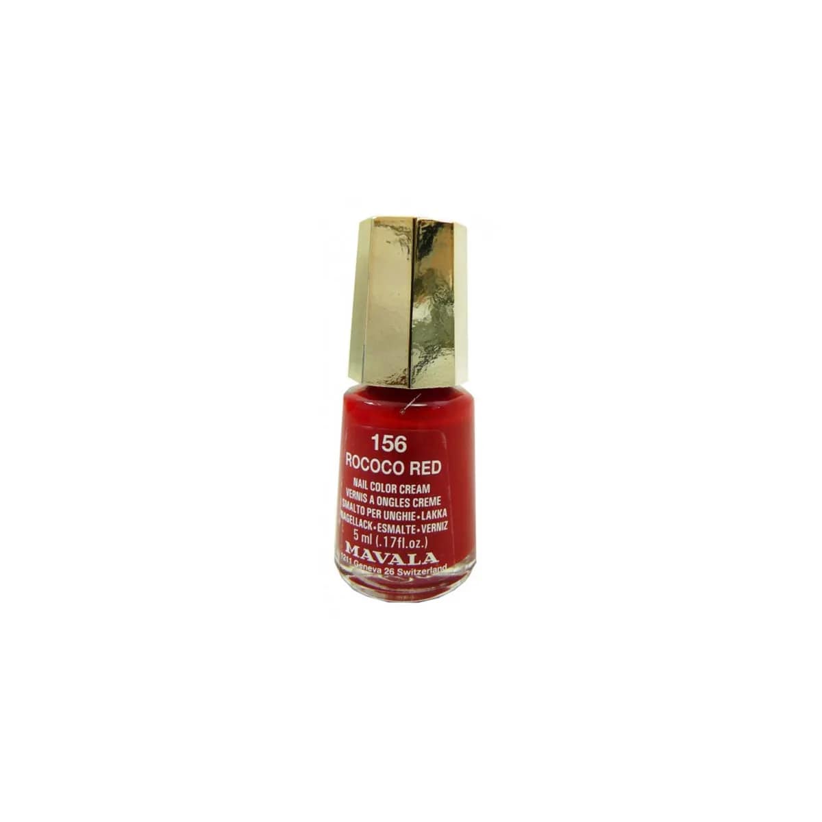 7618900911567 Mavala Vernis À Ongles 156 Rococo Red 5ml – Image 1