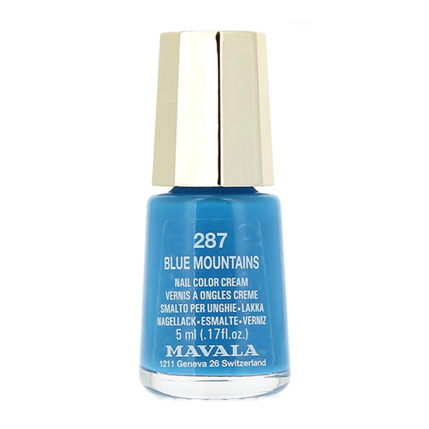 7618900912878 Mavala Vernis À Ongles 287 Blue Mountains 5ml – Image 1