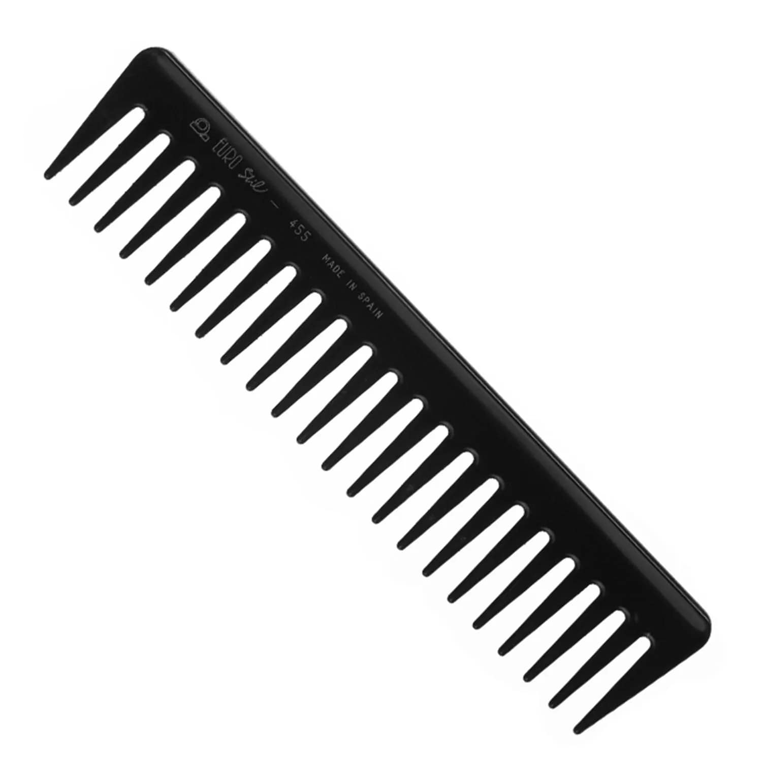 8423029046880 Eurostil Mechas Peine Negro Negro 1un – Image 1