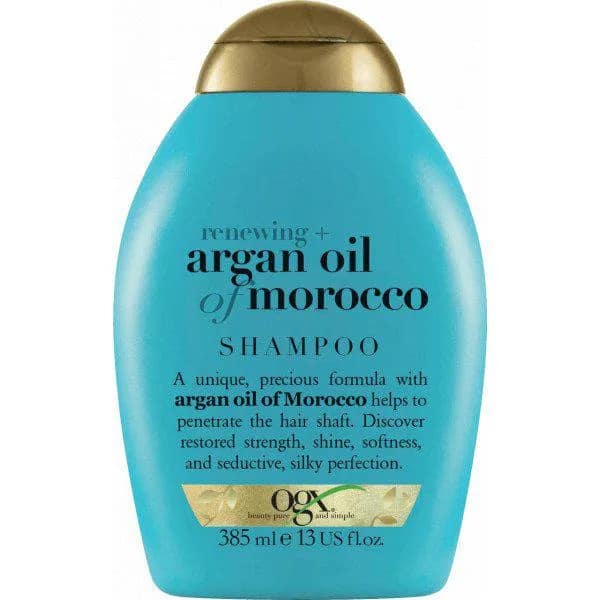 0022796976116 Ogx Renewing Hair Shampoo Argan Oil 385ml – Image 1