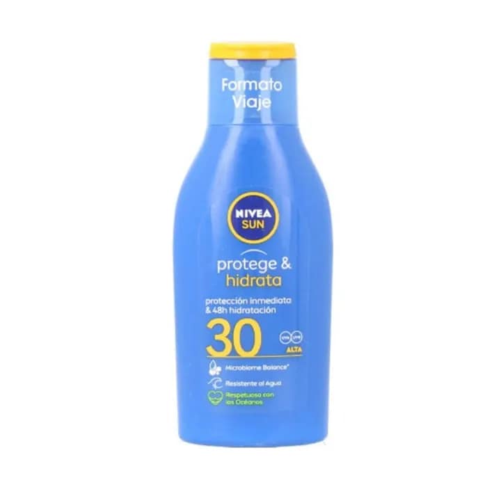 0000042419655-1 Nivea Sun Lait Protect And Hydrate Spf30 100ml – Image 1