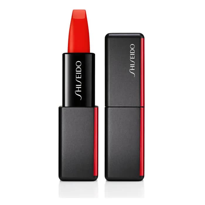 0729238147850 Shiseido ModernMatte Powder Lipstick 509 Flame – Image 1