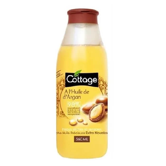 3141389954915 Cottage Oil Argan Shower Gel 560ml – Image 1