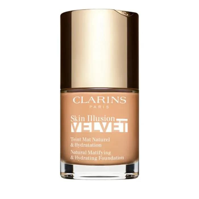3380810482416-3 Clarins Skin Illusion Velvet 107C 30ml – Image 1
