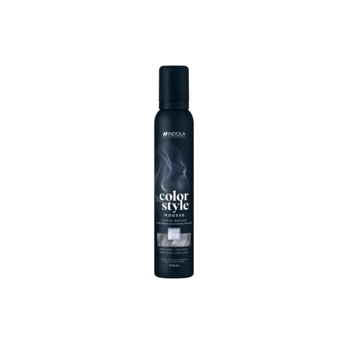 4067971002989 Indola Color Style Mousse Pearl Grey 200ml – Image 1