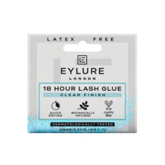 5011522155029 Eylure 18 Hour Lash Glue Clear Finish 4,5ml – Image 1