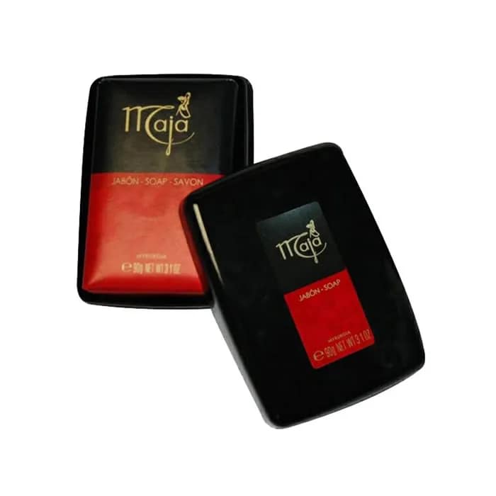 7501046111086 Maja Savon Avec Porte Savon 90g – Image 1