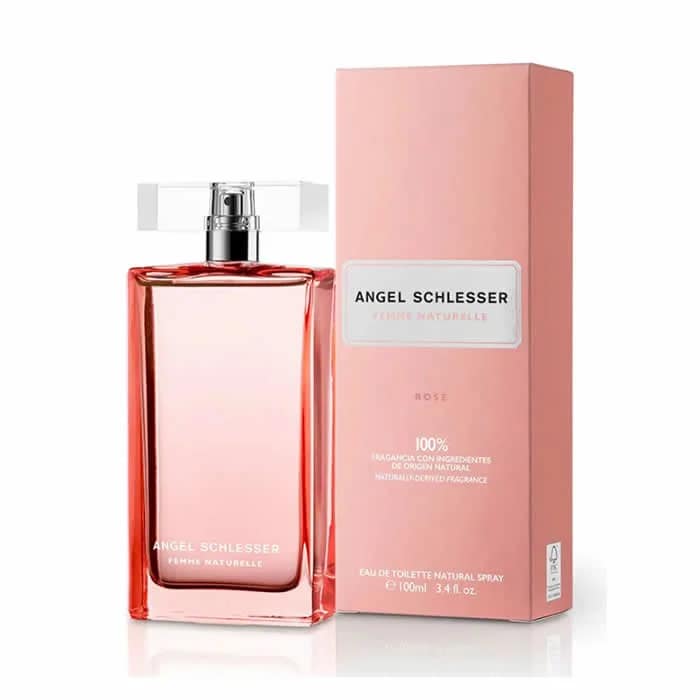 8059438005400 Angel Schlesser Femme Naturelle Rose Eau De Toilette Spray 100ml – Image 1