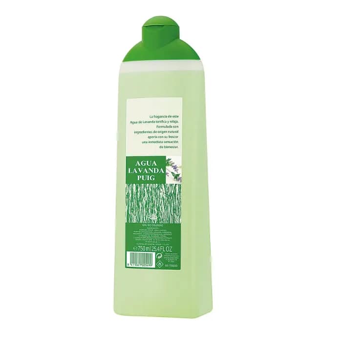 8411061025499 Puig Agua Lavanda Eau De Cologne 750ml – Image 1
