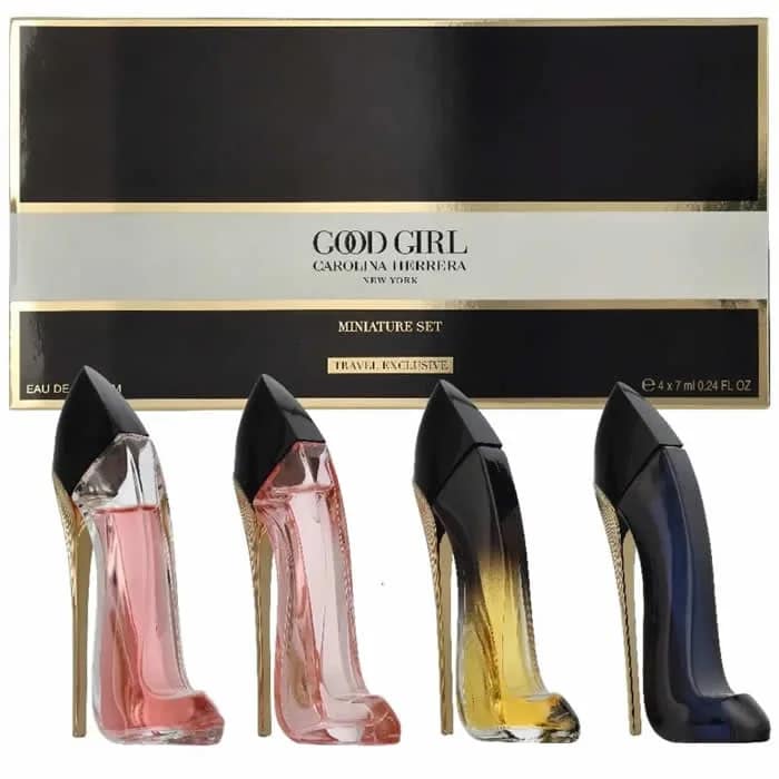 8411061139622-1 Carolina Herrera Good Girl Miniature Set Eau De Parfum 4x7ml – Image 1