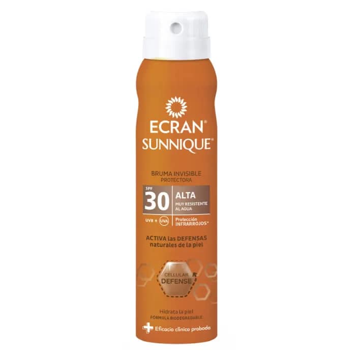 8411135004962 Ecran Sunnique Spray Protection Spf30 75ml – Image 1