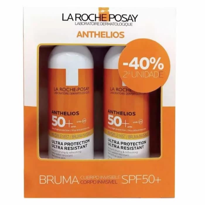 8431567737474 La Roche Posay Anthelios Invisible Mist Spf50+ 2x200ml – Image 1